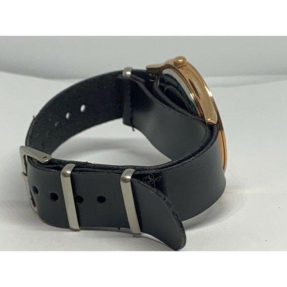 Michael Kors MK4301 Women Black Leather Analog Ros main image 7